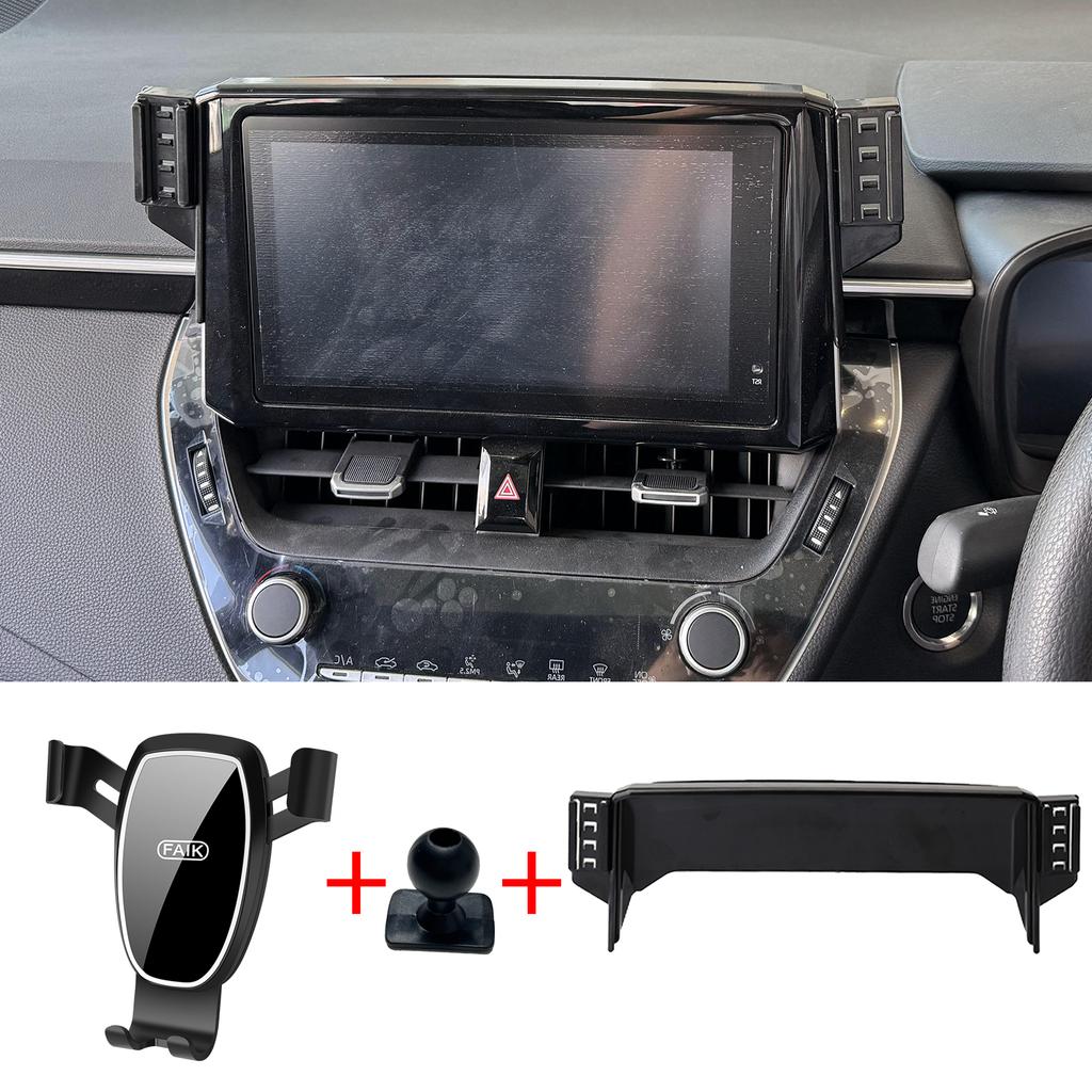Car Mobile Phone Holder for Toyota Corolla 2019~2022 E210 8/9in GPS Bracket Navigation Stand Auto Accessories