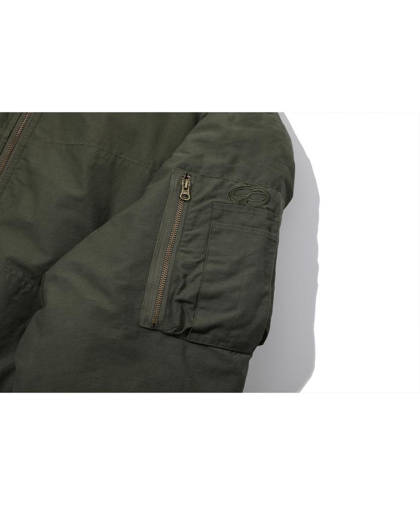Cpgn Studio Ma-1 Overcut Jacket Khaki