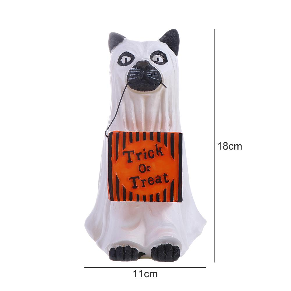 Cat Sweets Holder Dog Snack Storage Props Decoration Halloween Dog Elf Candy Bowl  Party