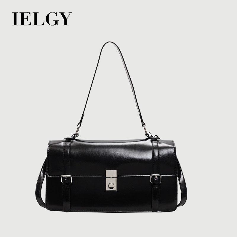 IELGY Autumn Winter Hundred Retro Fashion One-Shoulder Messenger Bag Ladies Small Square Bag
