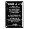 Metal Golf Art Vintage Sport Style Wall Decor Poster 20x30cm