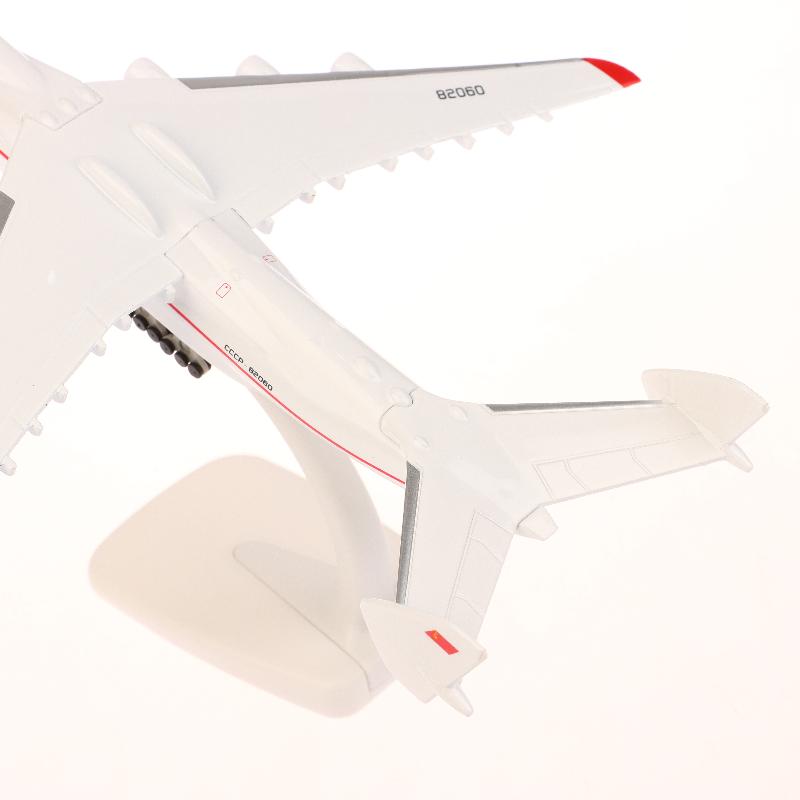 1 Set 1/400 Maßstab Replika Modell Spielzeug 20 cm Diecast Metalllegierung Sowjetisches An-225 Flugzeugmodell für Sammlung Dekoration Kunstwerk