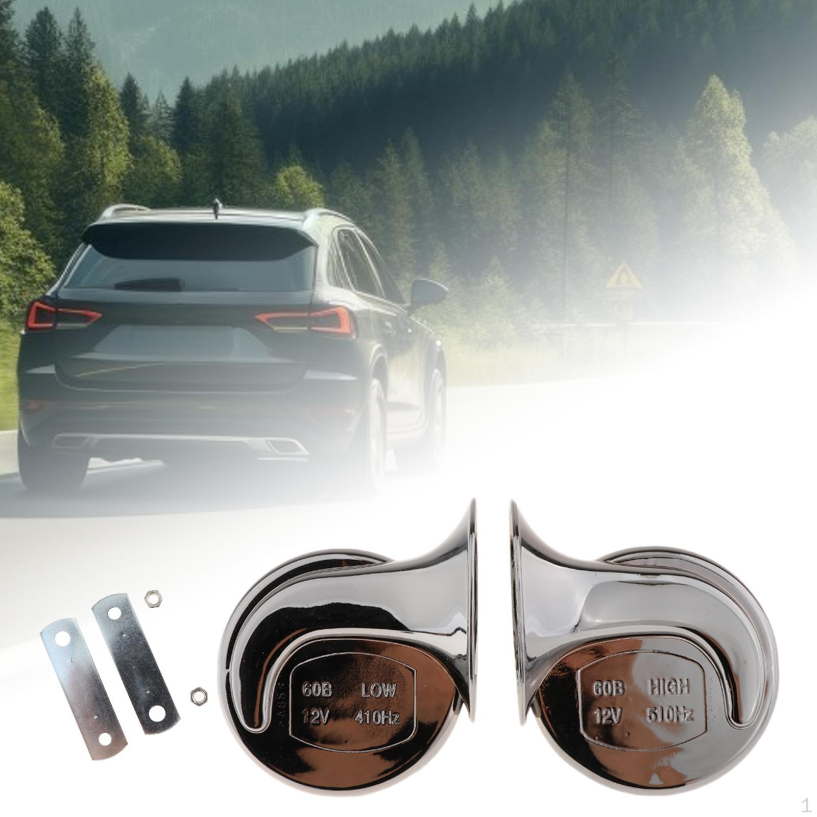 

Автомобильные гудки с двойным высоким и низким тоном, 12 В, компактный электрический мотоцикл для Green Plated