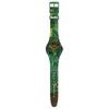 Swatch MOMA SUOZ333 Green Watch