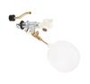 SANEI Toilet Parts Low Tank Ball Tap for Washdown Toilets, Multi-Type, PV46-1S-13