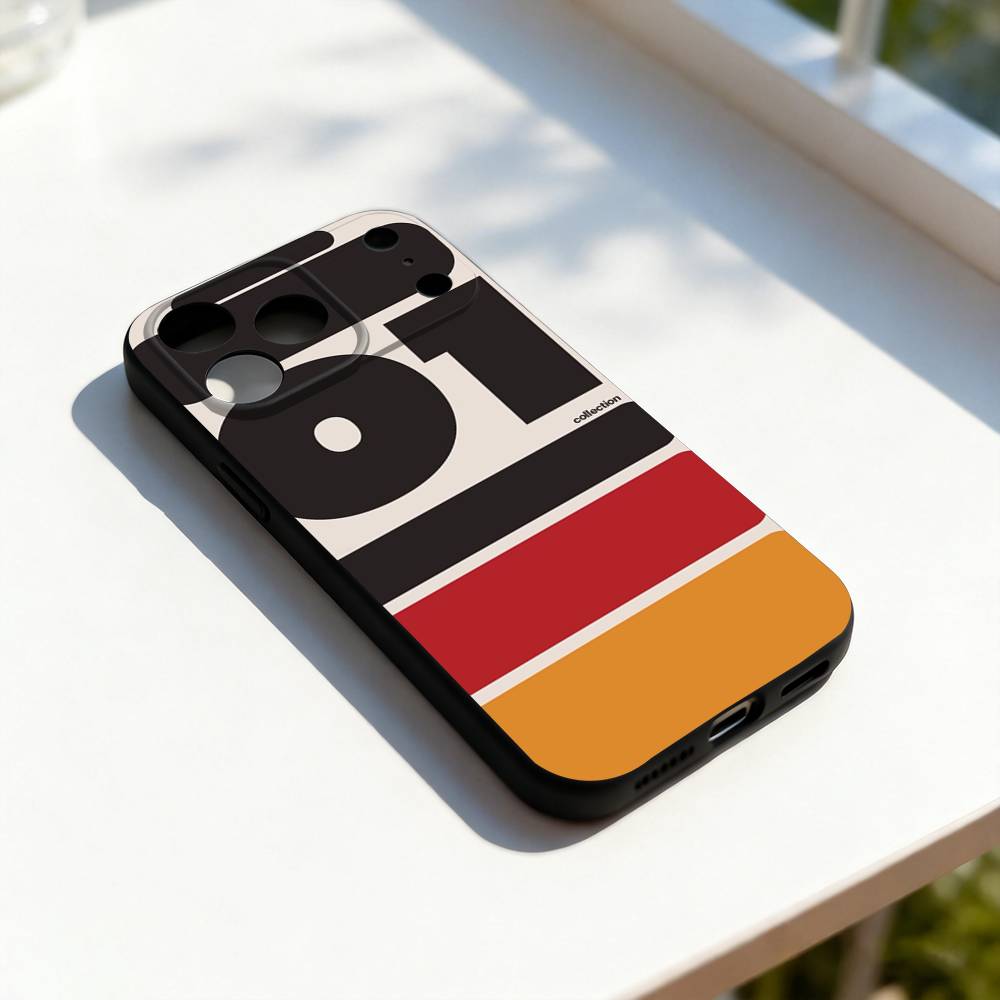 Retro V-VHS Video Cassette Phone Case For iPhone 11,12,13,14,15,16,17,Pro,Max,Plus,E,SE4,Air,Mini Black Soft Cover