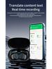B66 Bluetooth Earphones with Real-time Two-way Translation
