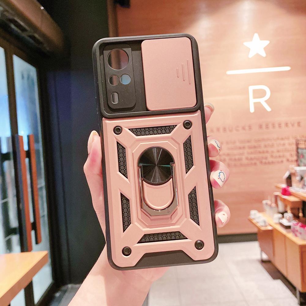 Shockproof Case for VIVO Y51 Y51A Y31 Y53S Y20 sG Y20A Y12 Y15 Y17 Push Pull Camera Protection Phone Cover for VIVO V21