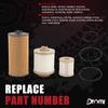 Fuel Filter And Oil Filter Compatible With Ford Vehicle 2003-2007 F250 F350 F450 F550 Super Duty, 2003-2005 Excursion Diesel 6.0L Powerstroke
