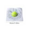 1 PC Crazy Tennis Broken Glass Stickers Creative Spoof Car Stickers Rear Window Glass Car Stickers Car Accessories