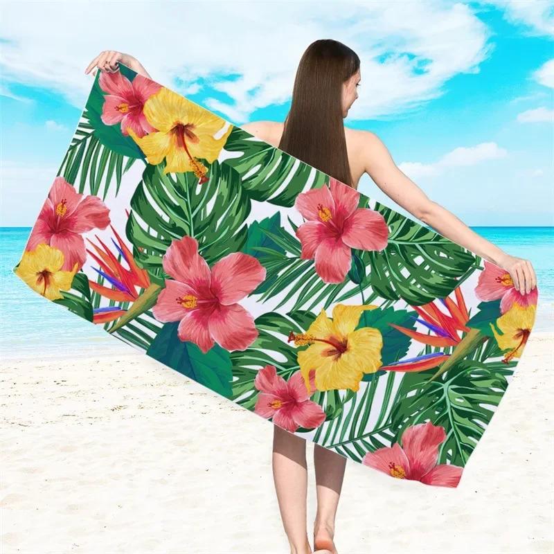 Beach Towel Oversized Absorbent Sand Free Thick Microfiber Beach Towel for Kids Men Women Girls Boys Swim Spa Towel