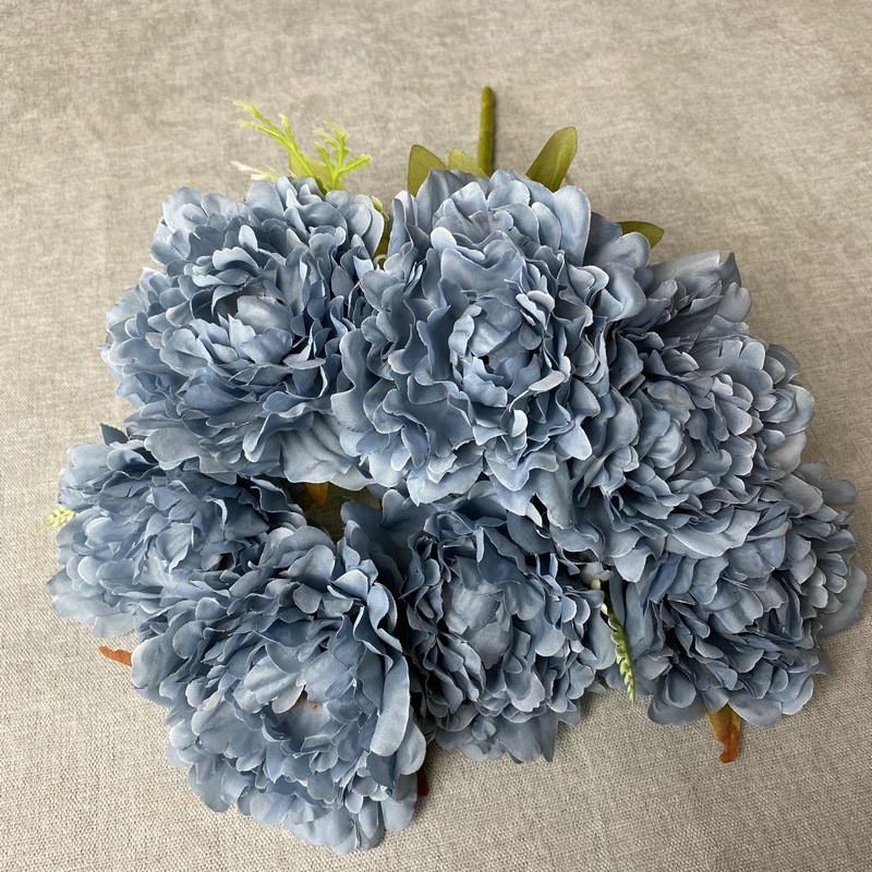 Peony Flower Artificial Wedding Centerpiece For Home Decor And Photography Prop