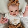 24'' 60CM Reborn Baby Dolls Kodi Cosplay Girl or Boy Miękka tkanina Body PP Bawełna Wypchana Reborn Doll Chubby Cute Smile Baby Doll Zabawki dla dzieci Prezent