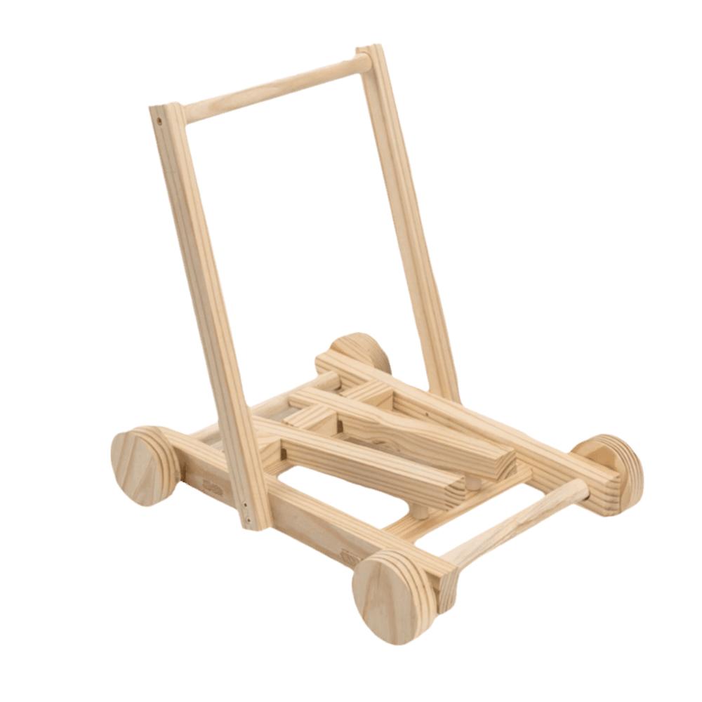 Wheeled Push-Pull Toddler Walking Aid Adjustable Speed Height Hand Push Aid Indoor Play