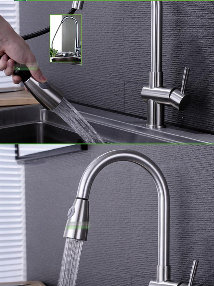 Shower Head ABS 2 Way Kichen Faucet Replacement Parts Faucet Accessories Spouts Kitchen Faucet Nozzle Factory Direct Sale price