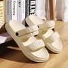 New EVA Cool Slippers Women's Summer Deodorant and Non-slip Thick-soled Muffin Bottom Beach Two Wear Versatile Sandals Women