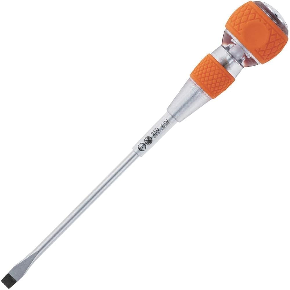 VESSEL (VESSEL) Ball Grip Safety Through-Screwdriver -8 x 150 250