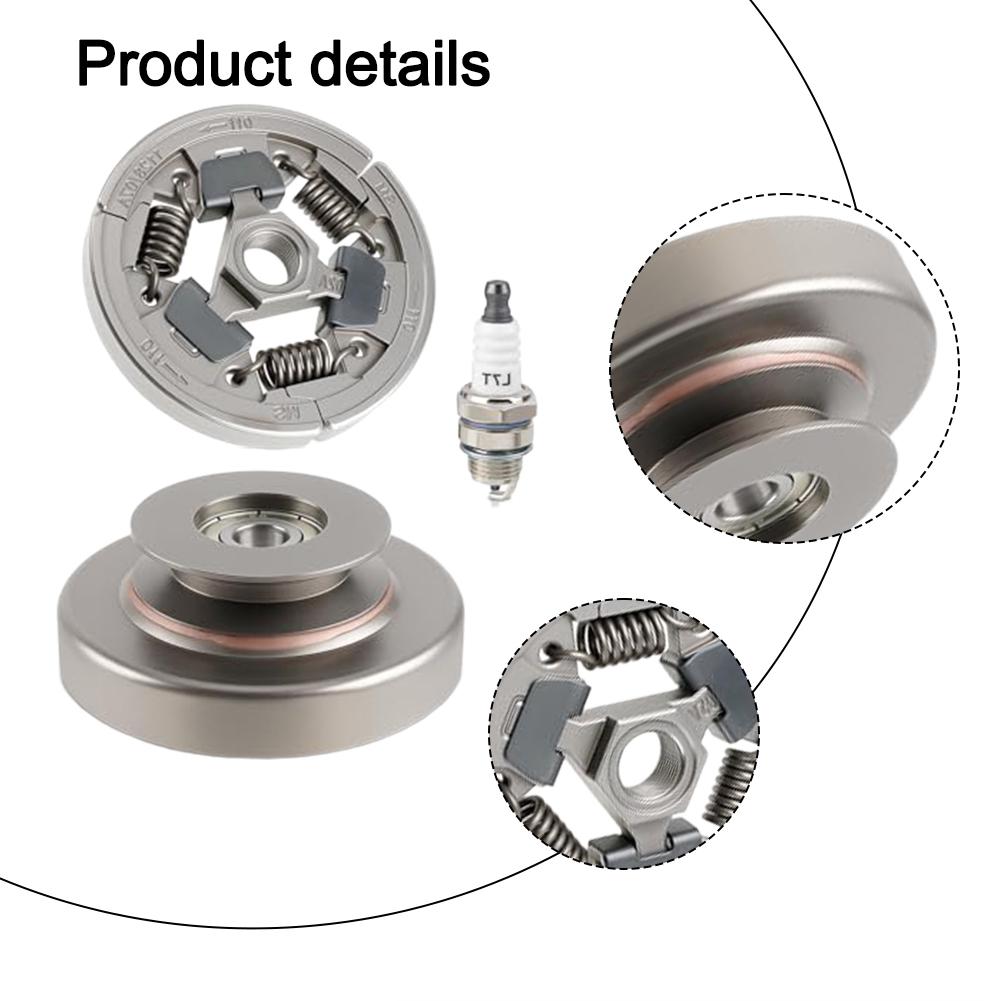 

Pulley Bearing Clutch Drum Kit Complete Kit Components Easy Installation Metal Construction Sparkplug For Power Tools As Shown China Mainland