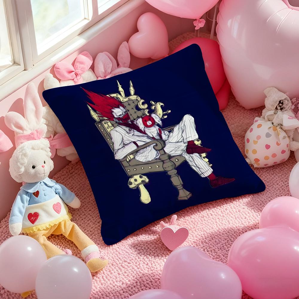 

Anime D-Dorohedoro Cushion Cover Pattern Printed Pillowcase for Living Room Sofa Cushion Cover & Bedroom Decor 12x12Inch