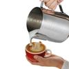 Espresso Coffee Milk Frothing Pitcher 304 Stainless Steel Latte Art Cup Sharp Spout Jug with Measurement