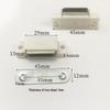 ABS Plastic Single Door Magnetic Catch Clip for Cabinet/Wardrobe