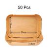 Fodera di Carta Usa e Getta Rettangolare per Friggitrice ad Aria 31 cm Antiaderente Carta Forno Speciale per Cestello di Cottura 2-10 QT