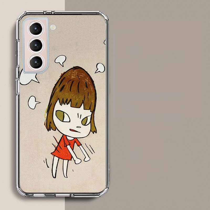 

Cute Nara Yoshitomo Art Phone Case For Samsung A16 A26 A36 A56 A17 A15 A25 A35 A55 A14 A24 A34 A54 A04S A05S Galaxy Note 20 10 9 Samsung Note 10 Lite