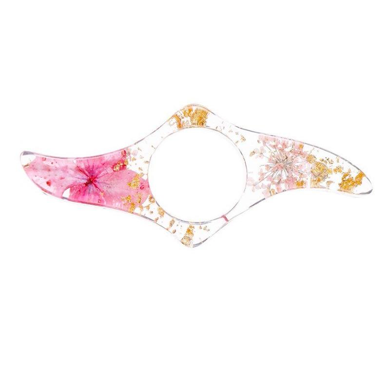 1pc Creative Reading Aid Thumb Book Support Book Page Holder Book Expander Flower Durable Resin Convenient School Supply