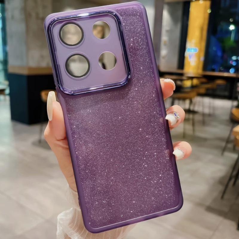 Dla Motorola Edge 60 Fusion Brokatowe Silikonowe Miękkie Etui dla Moto Edge60 Stylus 60Pro 50 Ultra Pro 40 NEO G75 G15 G05 G35 TPU Bumper