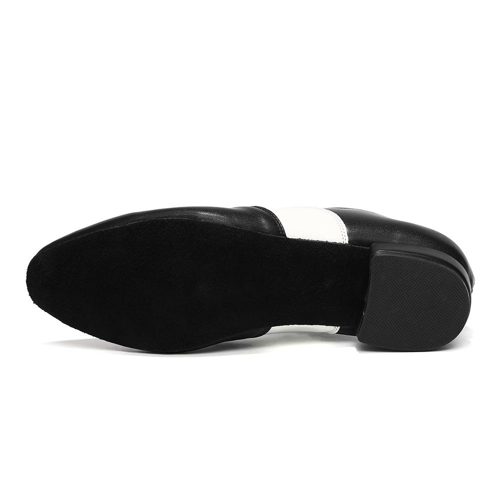 Men Ballroom Dance Shoes  Outsole Practice Boy Competition Modern Dancing Shoe Dance Indoor Dance Shoes Heeled 2.5CM