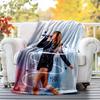 TS Fan Flannel Blanket Soft All-Season Throw, Design for Camping, Car Travel, Hiking Sofa, Bed, Office Perfect Gift for Parties