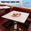RV Table Pedestal Stand Leg Space Saving Versatile Table Pedestal 3-Level Telescopic for Marine Boat Marine Yacht
