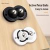 Silent Nylon Ball Bearing Casters - No-Drill Universal Steel Furniture Wheels