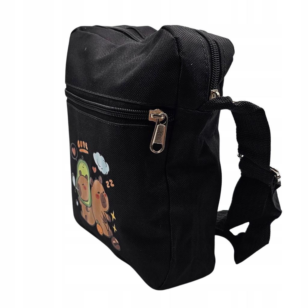 Kapybara Backpack School Roomy Satchel Set 3In1 Pencil Case Bag