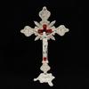 Religious Crucifix Jesus Christ for Cross Statue Desk Decor with Accurate Cut Fancy Gift for Men Women Religion Faith Pe
