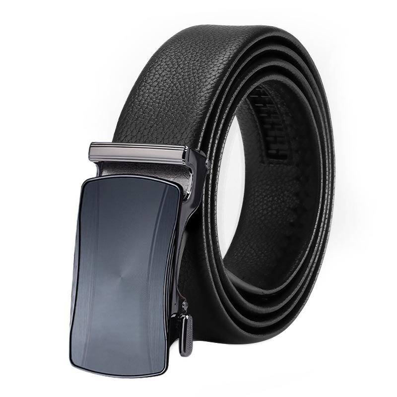 Belt Automatic Buckle Belt New Cowhide Belt 130cm