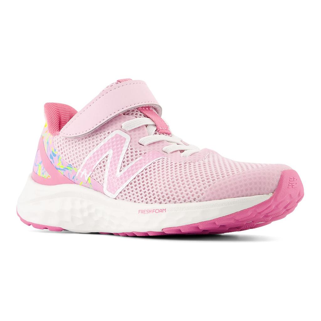 New Balance Nb Fresh Foam Arishi V4 Comfortable Versatile Low-Top Kids Casual Shoes Kids Sneaker Pink PAARIPK4