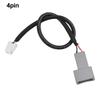 1pc Car 4 Pin&USB Interface For Hyundai For Kia USB Conector Female To Male For Android Multimedia 4 Pin Automobile Accessories