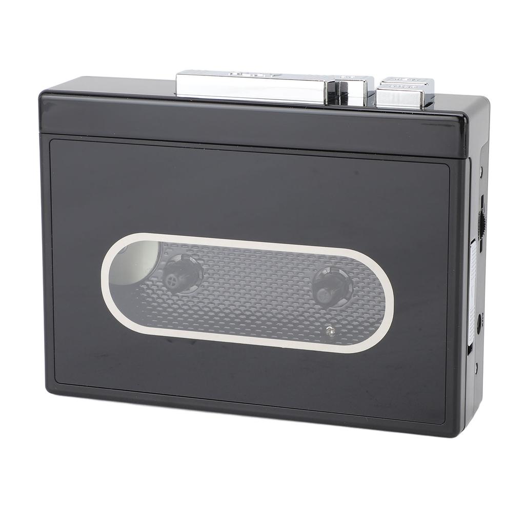 DC5V Tape Player with 3.5mm Earphone Jack Bluetooth 5.0 FM Radio Stereo Sound Vintage Portable