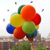 Jiayan Farbige Luftballons, Neujahrsdekorationen, Geburtstagsfeier-Szene-Aufbau, Latex Outdoor Handheld Foto-Luftballons, 21 Stück
