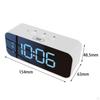 Alarm Clock for Heavy Sleepers, Adults, Teens, Kids Bedrooms, Small Smart Digital Bedside with