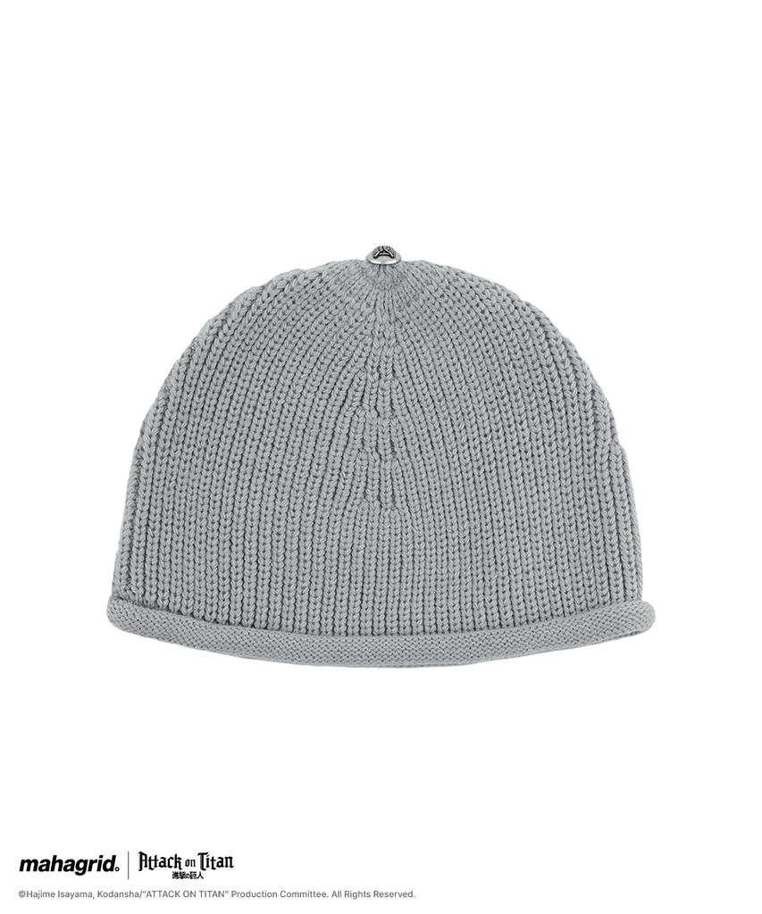MAHAGRID [Attack On Titan] Scout Roll Beanie Grey(Mg2Gmmab21T)