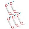 15A   Blade   Holder Connector, 5A Glass Tube, 16 AWG 12 Inch Red Wire 6 X 30mm, Ideal for Tight Spaces, with Quick   Insertion and