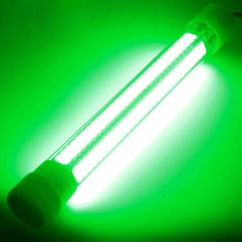 funks Светло-зеленый Рыболовный фонарь 60 Вт Светодиодный Рыболовный фонарь Подводный Рыболовный фонарь 12 В