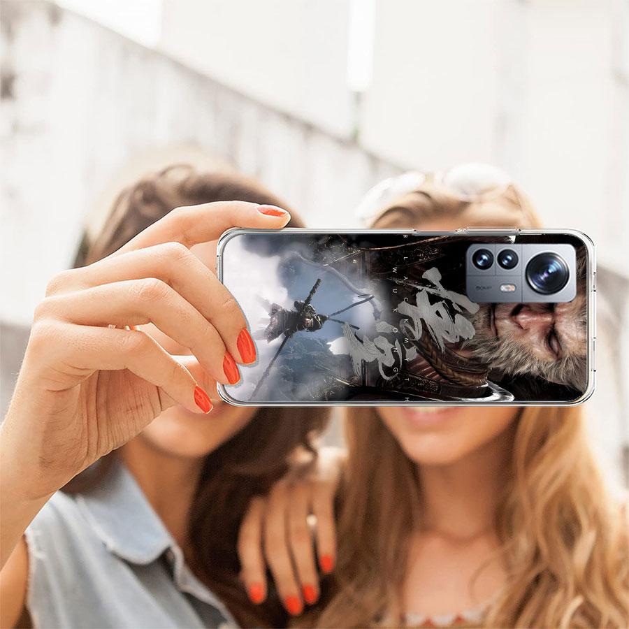 Black Myth Wu Kong Phone Case For Redmi Note 13 Pro Plus 14 Pro+ 12S 12 11S 11T 11E 11 10S 10 9S 9 Xiaomi Capa TPU