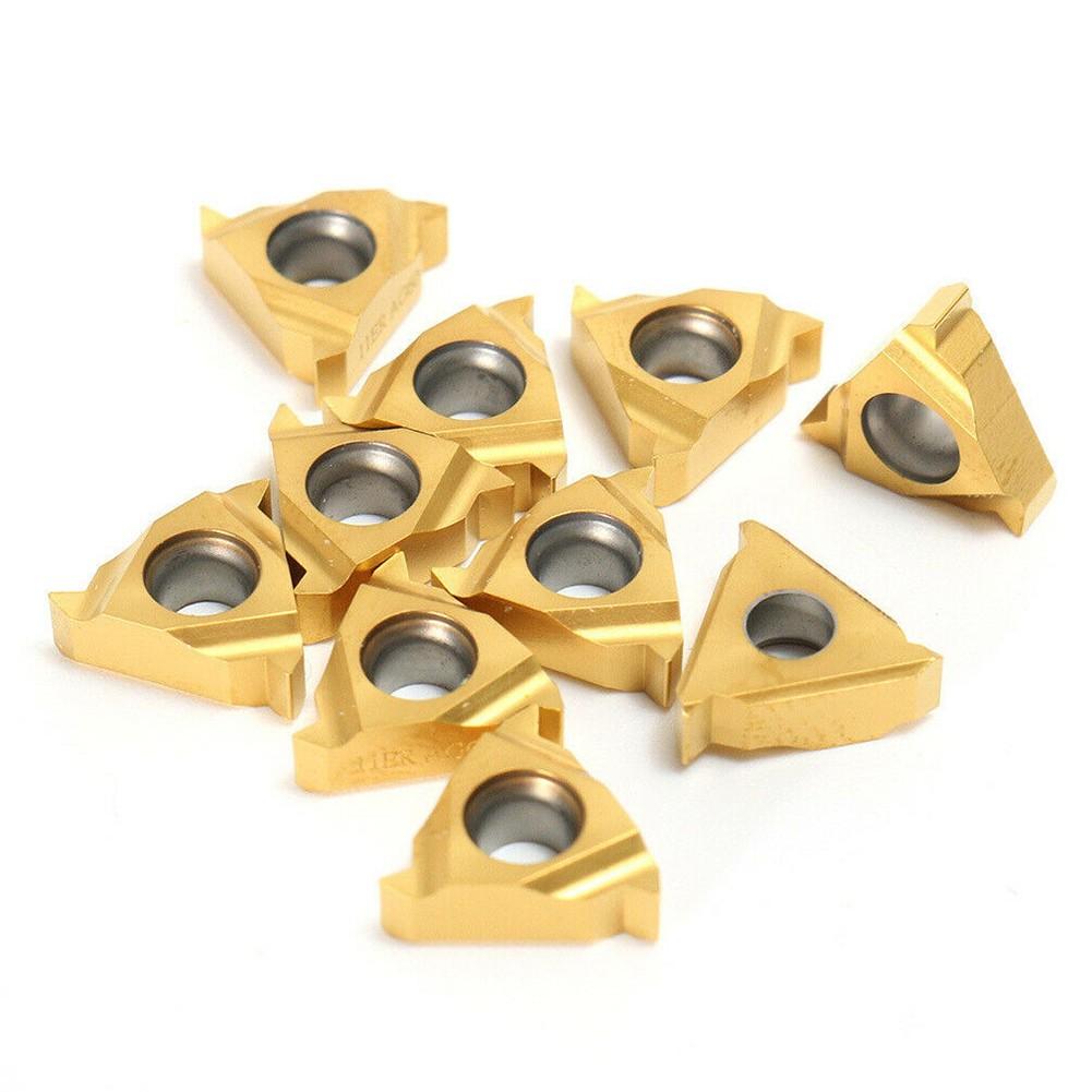 11ER AG60 BP010 11ER 1/4\" Indexable CNC Carbide Threading Insert for SER Holder