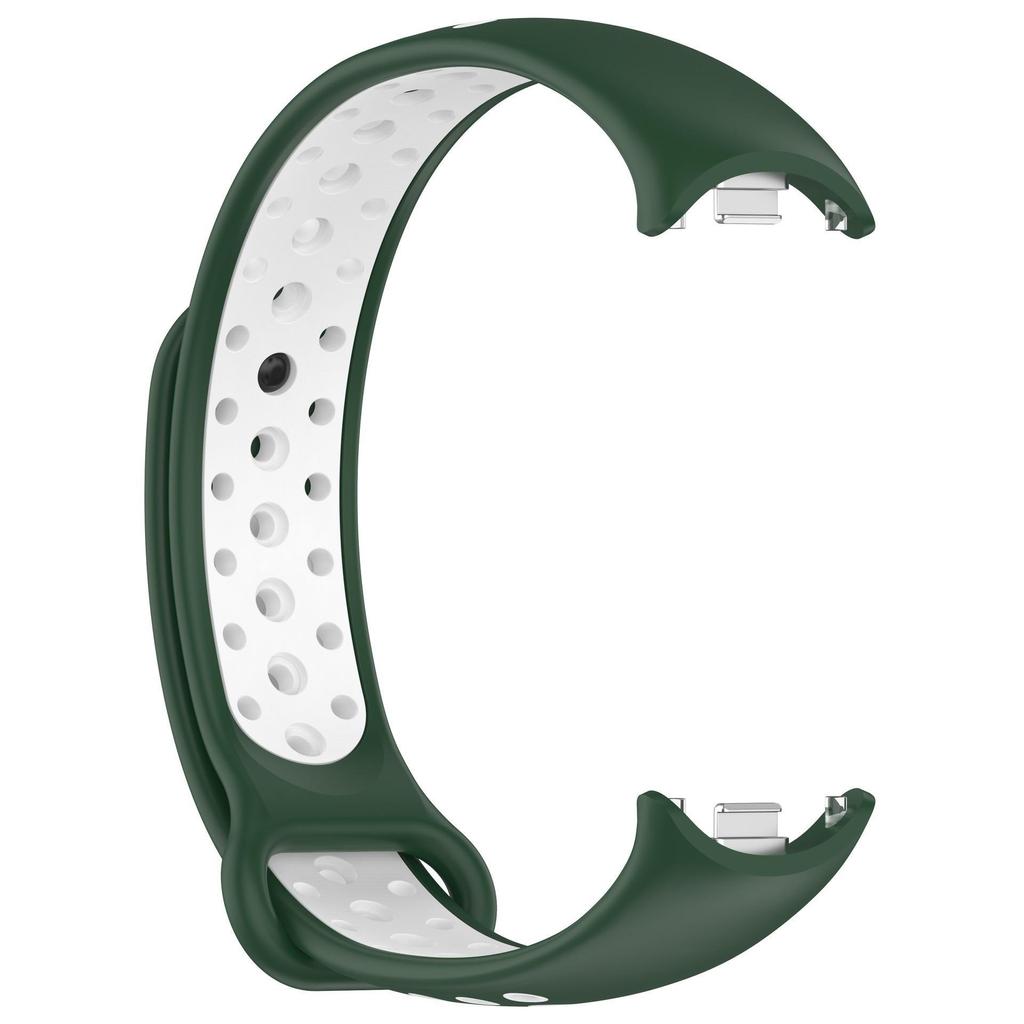 Two-Color Breathable Sports Strap for Xiaomi Mi Band 8/9 - Quick Release Bracelet