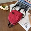 Trendy Fashionable Mini Backpack For Stylish Girls In Soft Corduroy Fabric