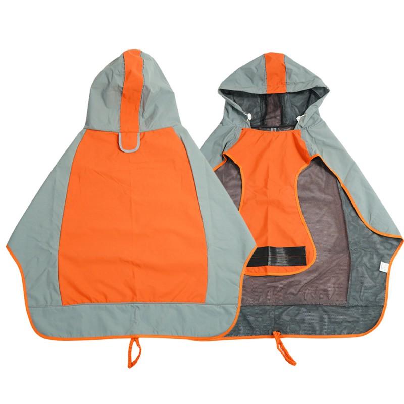 3-in-1 Waterproof Windproof Dog Raincoat Large Breeds Like Golden Retriever Labrador All Stylish Outdoor Coat