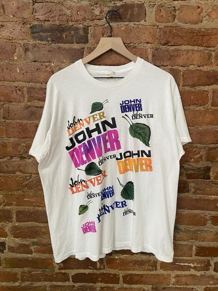 John Denver White Tshirts Full size S5XL Unisex CL05 Unisex T-Shirt XXL